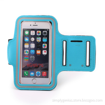 4.7inch logo printed creative armband band for running